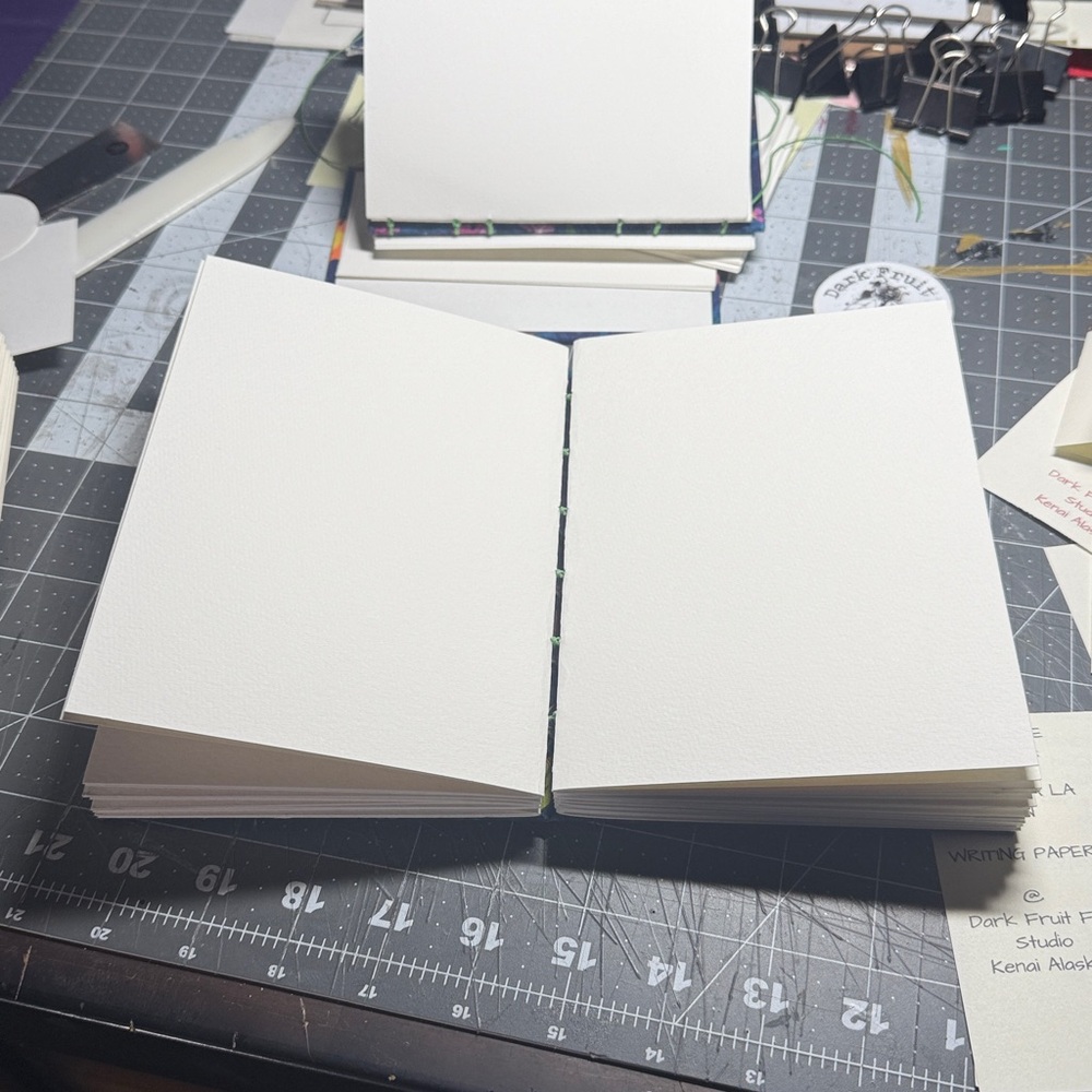 CUSTOM Made To Order Coptic Bound Art Journal. Cloth covered journal. - Picture 3 of 8